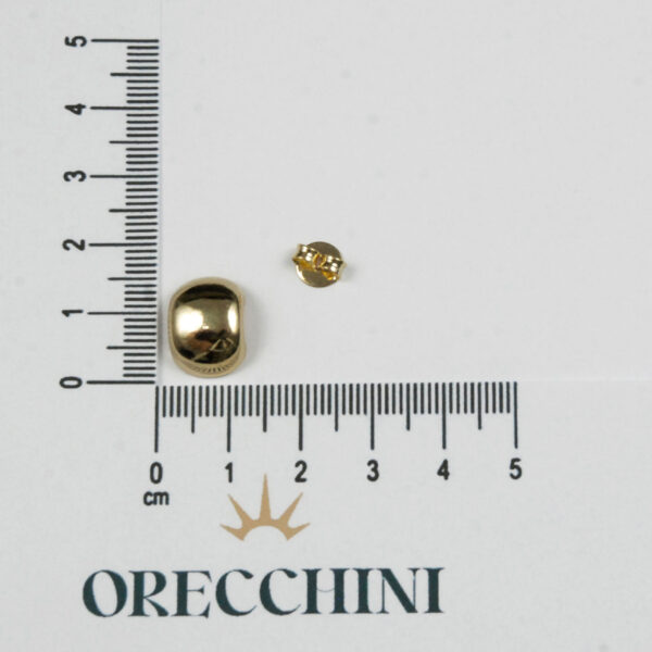 BRINCO CONCHA LISA C/ TARRAXA BANHADO A OURO 18K - Image 4